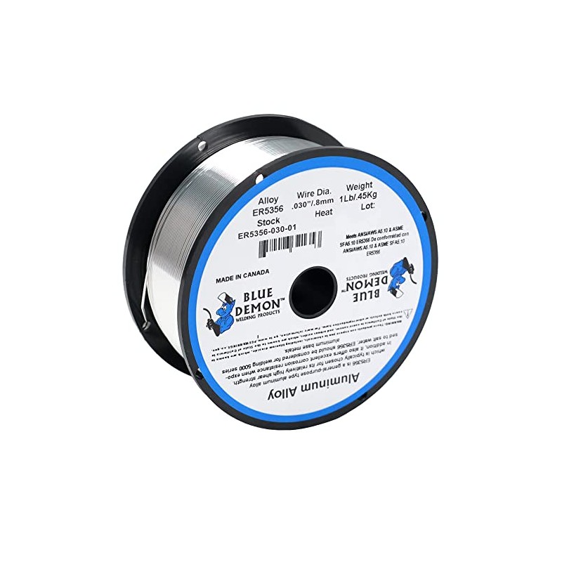 Blue Demon ER5356 X .030 X 1#LB Spool high strength
