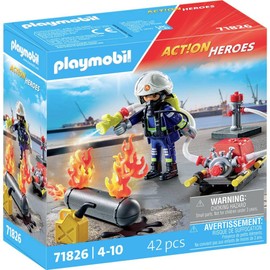 PLAYMOBIL® ACT!ON Heroes Extinguishing a Gas Tank 71826