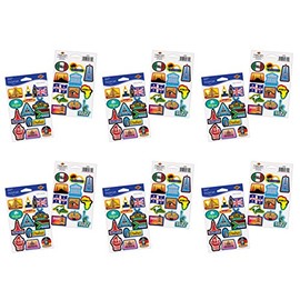 Beistle Passport Stickers, Multi-colored