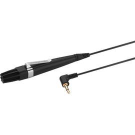 Monacor Miniature Design Electret Microphone – Black