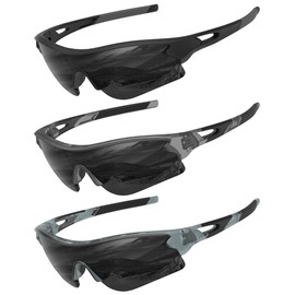 OUKEMAX Polarized Sport-Sunglasses for-Men-Women Running-Sunglasses: Cycling Sun Glass for Golf Fishing with UV Protection