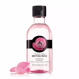 The Body Shop Bristish Rose Shower Gel 250ml Discontinued