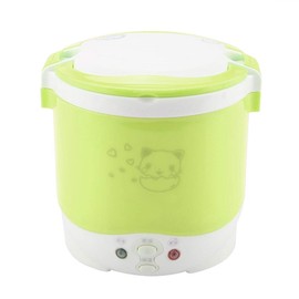 Rice Cooker,Rice Cooker Small,Aroma Rice Cooker,Rice Cooker 6 Cup,Small Rice Cooker,12v Portable Travel Rice Cooker For Car, Cooking Heating and Keeping Warm Function