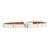 VALENTINO Emma Winter Belt W100 Ecru/Oro - Can be Shortened,