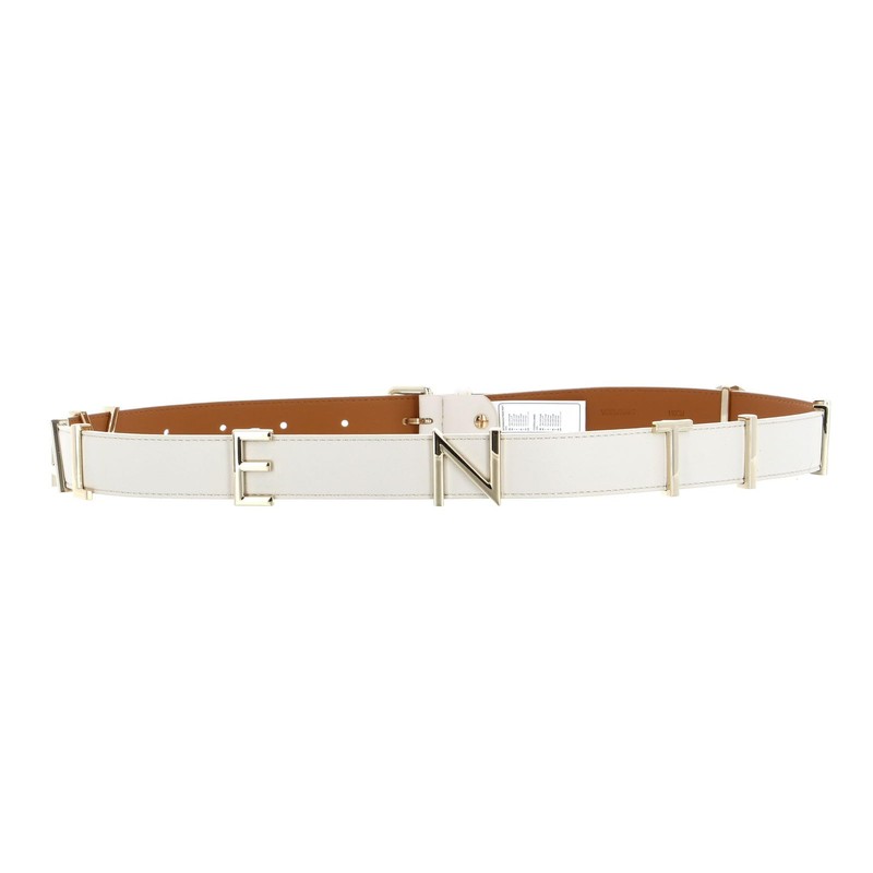 VALENTINO Emma Winter Belt W100 Ecru/Oro - Can be Shortened,