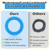 3 Pack Upgraded Silicone Flush Valve Seal, Compatible with American