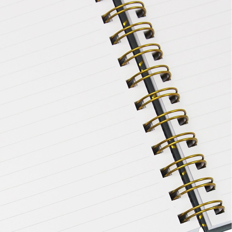 Fashion Stationery A5 Wirobound Notebooks Hardback Lined Note book Notepad