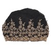 Slouchy Bonnet Casual Fashion Beaded Lace Breathable Loose Lazy Chemical