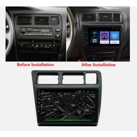 Android 13 Double Din Car Stereo for Toyota Corolla LHD Manual AC 1991-1997,9 Inch HD Touch Screen Car Radio Receiver with Wireless Carplay/Android Auto,GPS, WiFi,FM,Bluetooth,Backup Camera (2G+32G)