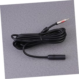 Gatuida 4.5m Antenna Converter Cable Male to Female Aerial Adapter for Car Truck Stereo Fm Connection Line for Vehicle Easy Installation Black