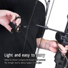 3 Finger Hand Held Bow Release Aluminum Alloy Thumb Release