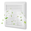 ZAITOE C350GN Bathroom Fan Grille with Spring Compatible with Br-oan-Nu-Tone