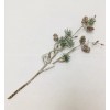 Darice Christmas Pick Giltter Pine Cone 12 Inches