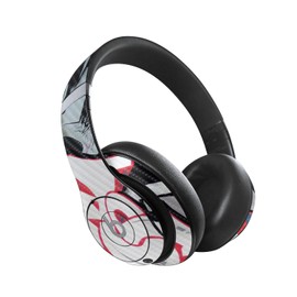 MightySkins Carbon Fiber Skin Compatible with Beats Studio Pro - Graffiti Mash Up | Protective, Durable Textured Carbon Fiber Finish | Easy to Apply