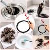 Telescopic Drain Cleaning Tool – Flexible Four-Jaw Pipe Unclogger for
