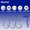 Mustad Demon Offset Circle, 1X Strong - Black Nickel-Size 3/0