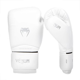 Venum Contener 1.5 Guanti da Boxe per Bambini - Bianco/Argento - 8 Oz