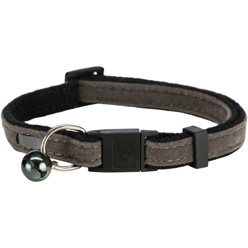 Trixie Cat collar, reflective, velvet