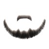 Felimoa Men's Realistic Mustache for Cosplay Costume, Cultural Festival, Theatre