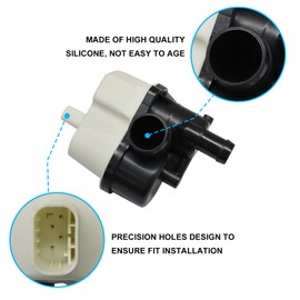 Fuel Vapor Leak Detection Pump Compatible With Land Rover LR2 LR3 LR4/Range Rover Sport Evoque/Velar Compatible With Jaguar E-Pace F-Type XE XFR XJ Compatible With Volvo C30 C70 S40 S80 V50 V70 ﻿