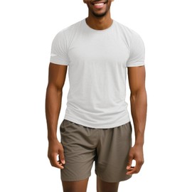 5 Pack Quick Dry Mens T-Shirts Moisture Wicking Athletic Workout Crew Neck Short Sleeve Basics Multipack Running Tee Tops for Man 3XL