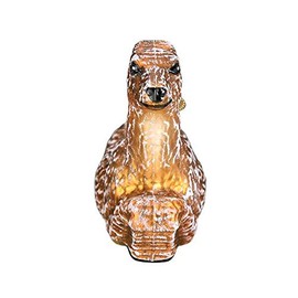 Old-World-Christmas Glass Blown Ornament with S-Hook and Gift Box, Vintage Forest Collection (Vintage Deer, 51007)