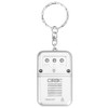 Cirbic Talking Clock Keychain with LCD screen - clear American
