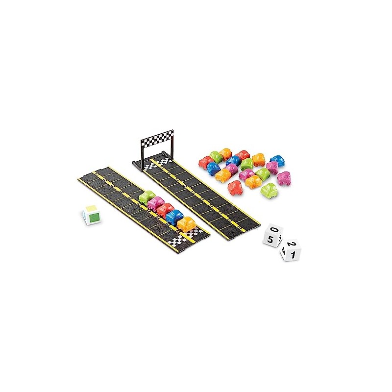 Learning Resources Mini Motor Math Activity Set, Homeschool, Includes Counting,