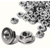 Flange Nuts without Locking Teeth (Smooth) M4 DIN 6923 Stainless