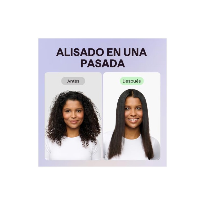 Wavytalk Steam Sesh Alisadora vapor con placas nano 1.38" y