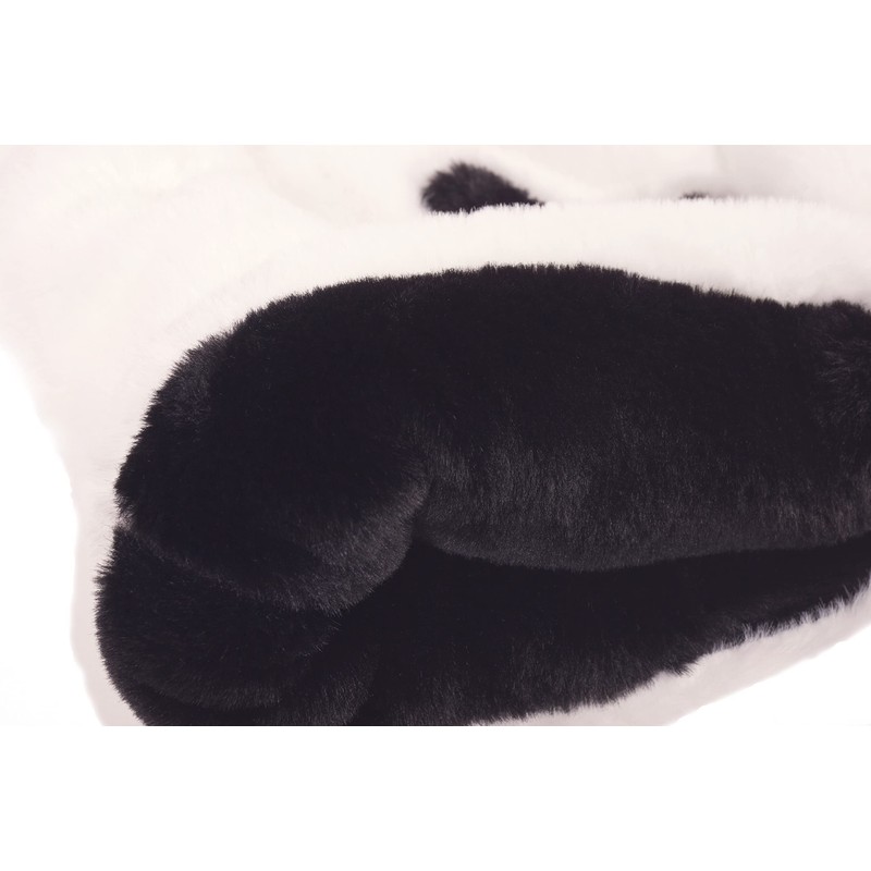 Golf Headcover Iron Cover Faux Fur Star Fluffy Boa (White)