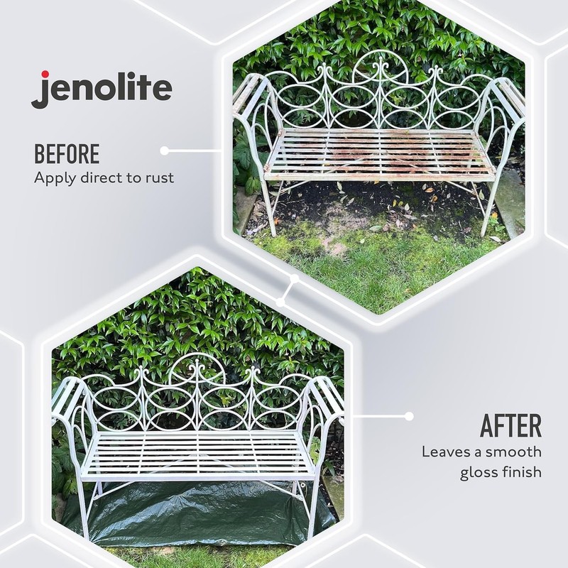 JENOLITE Directorust Spray Paint for Metal - CARDINAL RED -