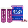 1Above Jet Lag Relief Tablets - Berry-Flavored Effervescent Multivitamin with