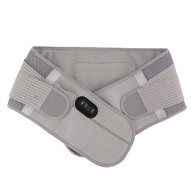 Heating Massage Waist Belt 3 Gear Temperature Massage Force and Timing Vibration Massager for Lumbar Back Abdomen