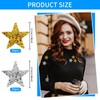 40 Pieces Iron On Star Patches Adhesive Stars Patches Star