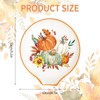 JarThenaAMCS 4.7inch 2Pcs Fall Spoon Rest Orange Green White Pumpkin
