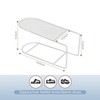CiBiZi Shoe Slots Organizer 12Pack Metal Shoe Stackers for a