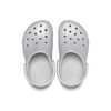 Crocs Kids' Classic Glitter Clog 28-29 EU Silver Glitter, Silver