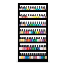 Exhibidor Esmaltero Multiusos Maquillaje Juguetero Mdf 40x80                                                                                          
