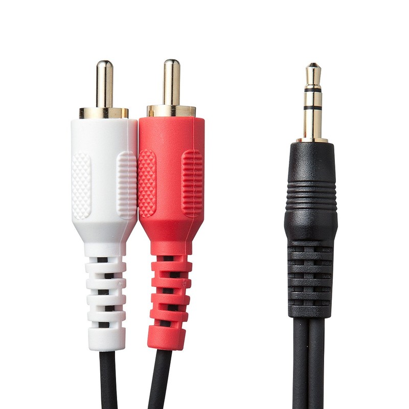 Sanwa Supply KM-A1-100K2 Audio Cable 10.0m Black