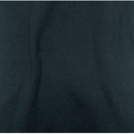 Organic Cotton 10 Ounce Baby Rib Knit Fabric - Vintage Black - by The Yard