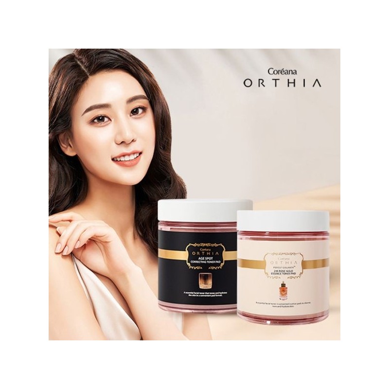 코리아나 [Koreana] Collagen/whitening large capacity 100 sheets rose gold toner