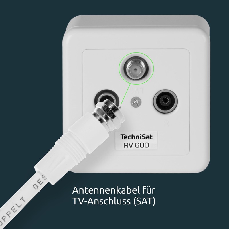 CoaxSat 2150, 10 M + 2 F-Connectors