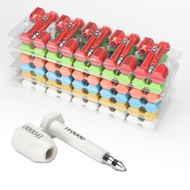 LeadSeals 100PCS Long Bolt Seals High Security Shipping Container Seals with Print Progressive Numbering Tamper Proof Seals for Cargo Containers, Trucks, Trailers ISO 17712 Certified (White)