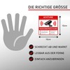 7 x Stickers Video Surveillance (10 x 10 cm) -