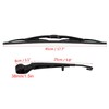Rear Windshield Windscreen Wiper Arm &amp; Blade Set for X5