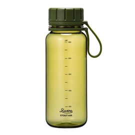 Rivers BT010 OLIVE Stout Air 550 Bottle, 18.7 fl oz (550 ml)