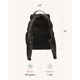 LOCTOTE Mini Cinch Backpack | Small Anti Theft Backpack | Cut-Resistant, RFID Blocking and Water Resistant | Mini Backpack for Women and Men | Small Backpack Purse | Anti Theft Bag