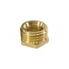 JENSWILL 1/2" NPT Male x 1/4" NPT Female Brass Reducer