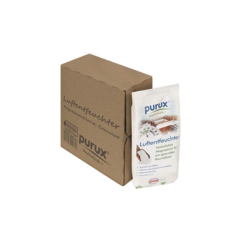 purux Dehumidifier Granules 600g Sustainably Packed